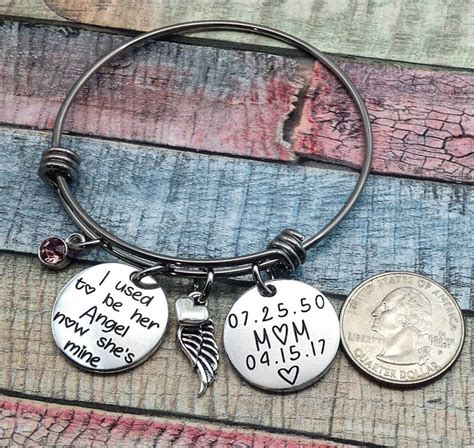 Father Memorial Bracelet Memorial Keepsake In Memory Of Etsyde