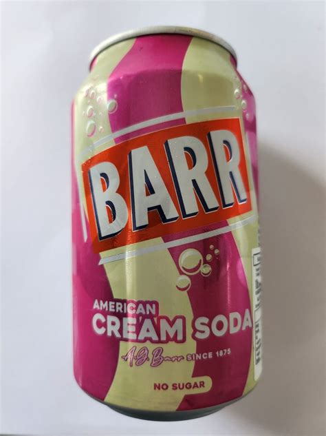 BARR AMERICAN CREAM SODA | Syd's Pies