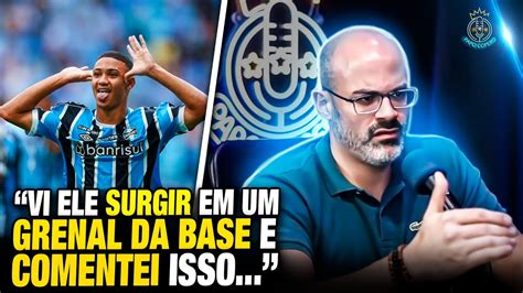 PAULO CALEFFI REVELA COMO SURGIU GUSTAVO NUNES DO GRÊMIO YouTube