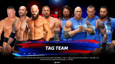 Braun Strowman Batista Triple H Lesnar Vs The Rock Aj Styles Randy