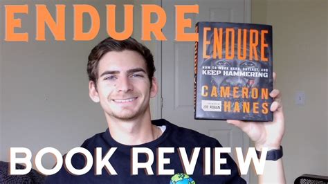 Endure Cameron Hanes Book Review Youtube