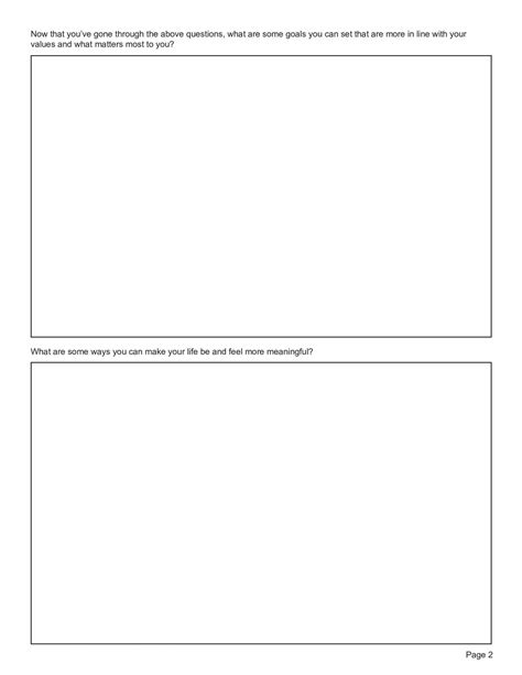 Existential Therapy Worksheet Pdf Therapybypro Worksheets Library