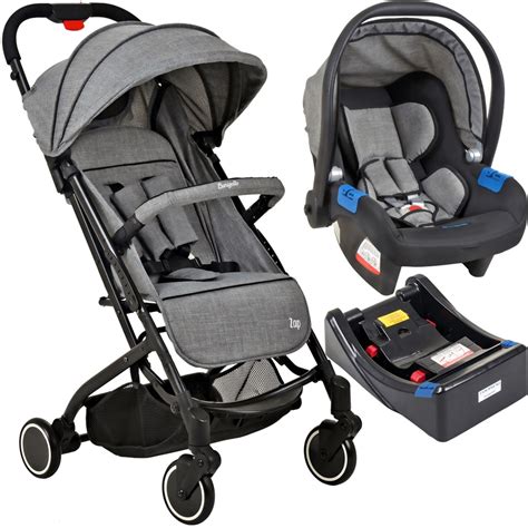 Carrinho De Bebe Bebe Conforto Base Burigotto Zap Dark Grey No Shoptime