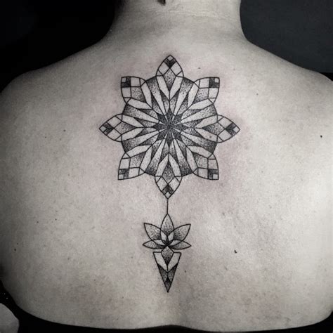 Mandala on Back - Best Tattoo Ideas Gallery