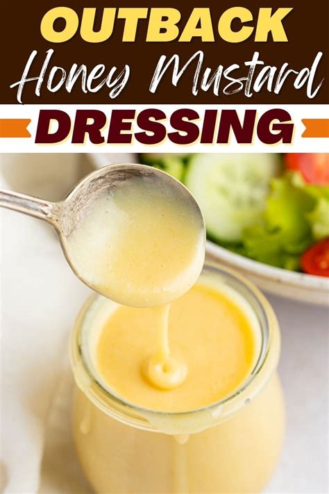 Outback Honey Mustard Dressing Recipe Salad Dressing Recipes Homemade Honey Mustard Recipes