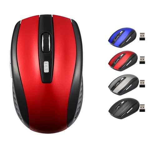 Computers & Accessories Blue Bluetooth Mouse Wireless Mouse PC Laptop 2 ...