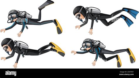 Scuba Diver Cut Out Stock Images Pictures Alamy