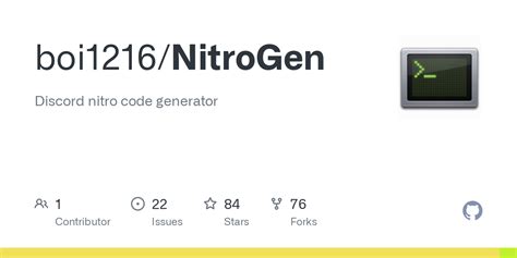 Github Boi1216nitrogen Discord Nitro Code Generator