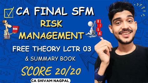 CA Final SFM Theory Risk Management Lecture 03 SFM THEORY FULL