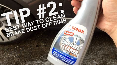 How To Clean Off Brake Dust From Rims Using Sonax Full Effect Cleaner