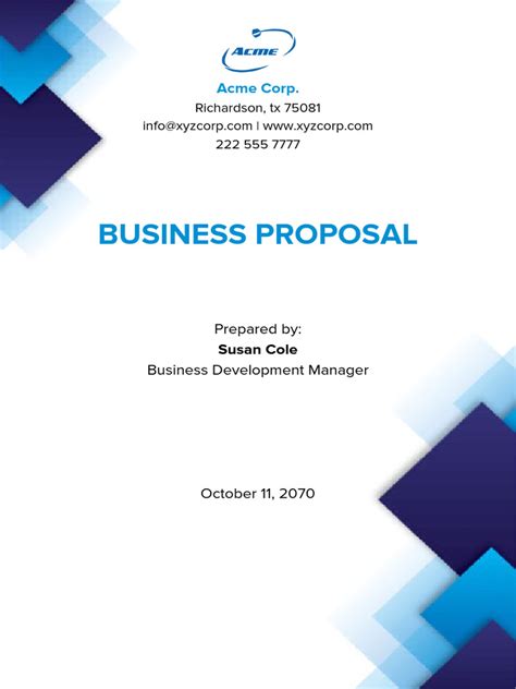 Business Proposal Template | PDF | Expense | Balance Sheet