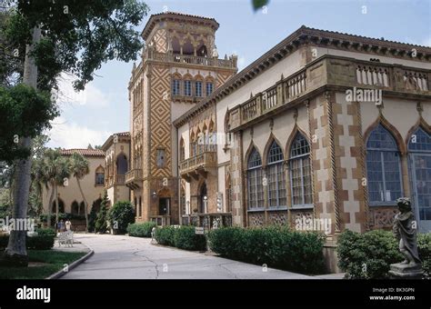 The Ca Dzan Ringling Mansion Sarasota Florida Villa Was Built In 1924