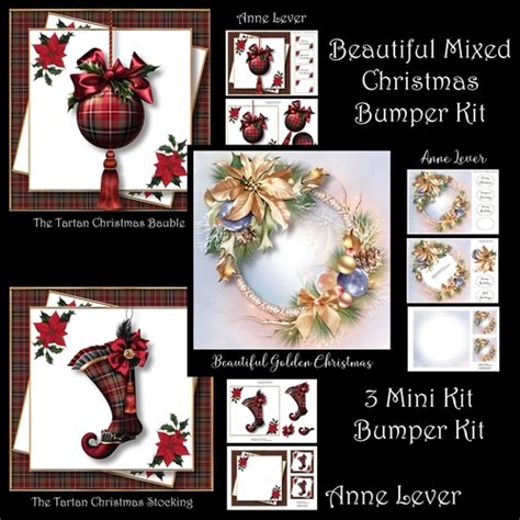 Beautiful Mixed Christmas Bumper Kit Cup1224377 1763 Craftsuprint