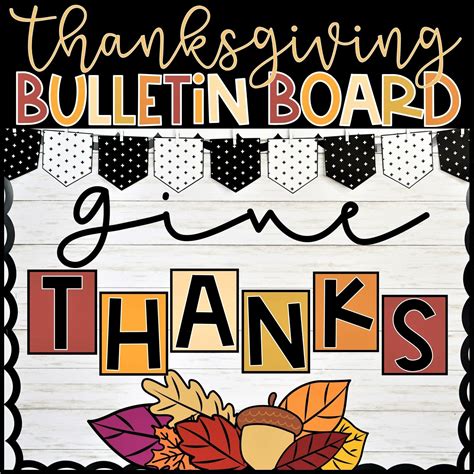 Thanksgiving Bulletin Boards | Confetti & Creativity