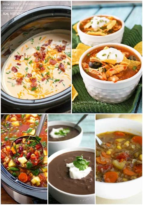 25 Easy Weeknight Crock Pot Dinner Recipes Real Housemoms