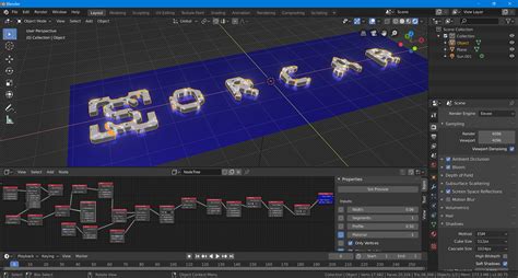 Sorcar Procedural Modeling In Blender Using Node Editor Released Scripts And Themes