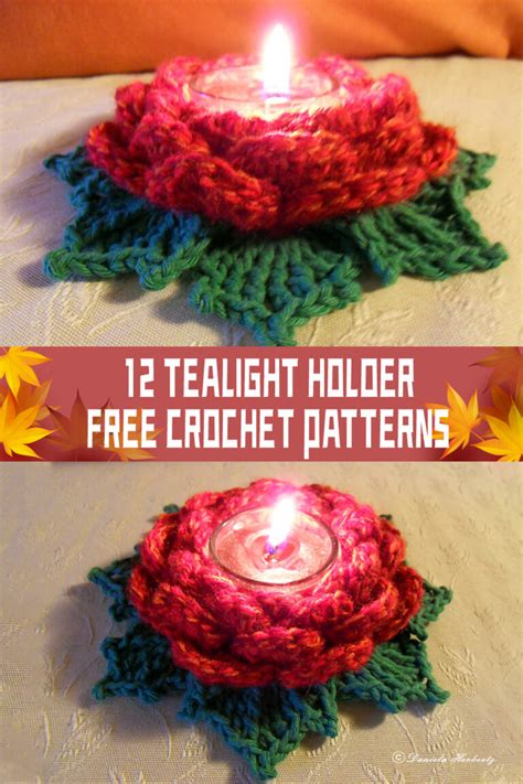 Tealight Holder Crochet Patterns Free Igoodideas