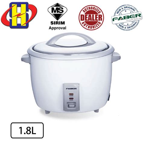 Faber Conventional Rice Cooker Frc Shopee Malaysia