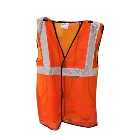 Polyester Without Sleeves Reflective Safety Jacket For Construction