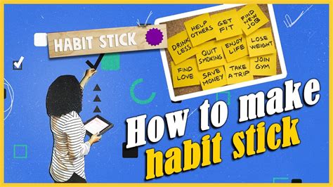 How To Make Your Habit Stick 6 Steps The Health Yard Youtube