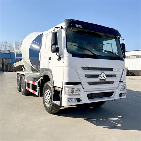 Sinotruk Howo X Chassis Hp Cbm Mixer Trucks With New Tank