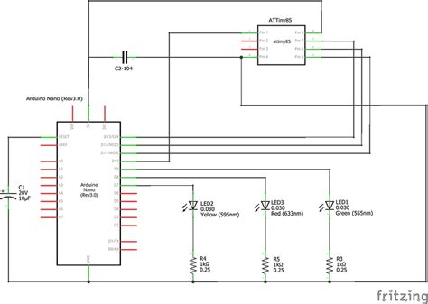 How To Connect Attiny For In System Programming Isp While Already