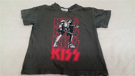 Yahooオークション Kiss キッス ジーン・シモンズ Tシャツ グレー R