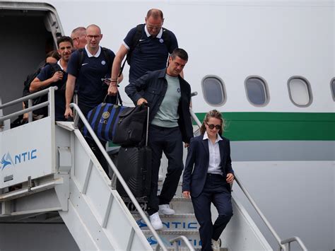 Inter, rival de River en el Mundial de Clubes, llegó a Los Ángeles