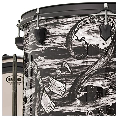 Disc Sjc Custom Drums Piece Shell Pack The Kraken At Gear Music