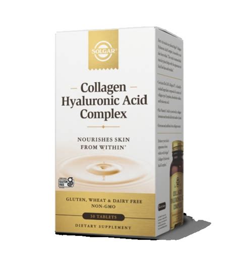 Solgar Collagen Hyaluronic Acid Complex 30 таб купити колаген в Києві ...