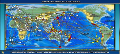 Terremoti Nel Mondo Dal 6 Al 20 Marzo 2021 Teoria Delle Celle