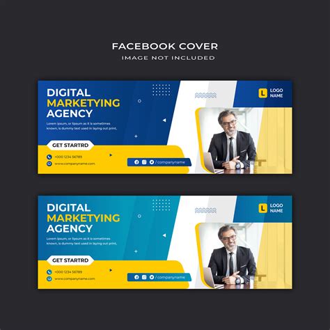 Digital Marketing Agency Facebook Cover Banner Behance