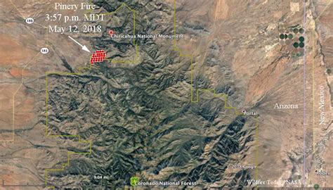 Pinery Fire Causes Evacuation Of Chiricahua National Monument In