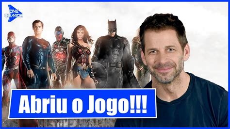 Zack Snyder Revelou A Verdade Sobre A Sua Sa Da De Liga Da Justi A