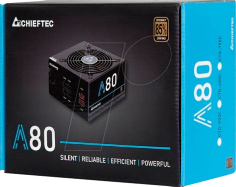 CFT CTG-550C: Chieftec A-80 Serie CTG-550C, 550W bei reichelt elektronik