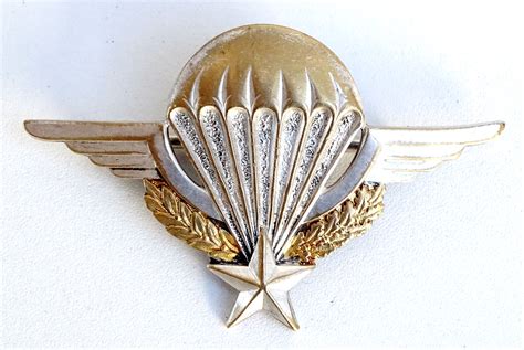 Insigne Militaire Brevet De Parachutiste Fabrication Drago Romainville