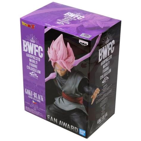 Figura Goku Black Super Saiyan Ros Banpresto World Figure Colosseum