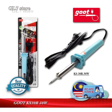 Original Goot Soldering Iron Ks R W Make In Japan Alat Pemateri