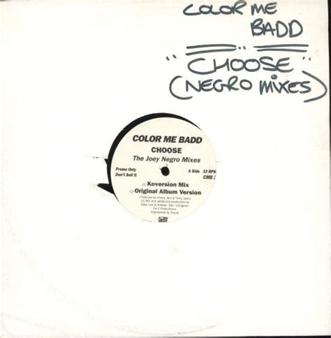 Color Me Badd Choose (Vinyl Records, LP, CD) on CDandLP