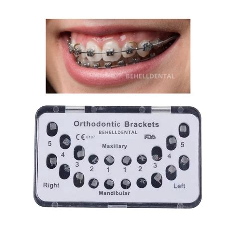 Jual Bracket Behel Gigi MINI ROTH MIM FDA ORTHODONTIC BOX PUTIH