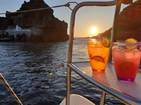 Luxury Santorini Catamaran Sunset Cruises | Spiridakos Sailing