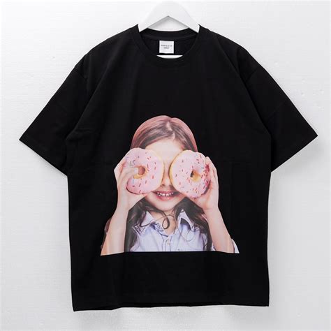 Kaos Adlv Acme De La Vie Girl Donut Pink Black 100 Original