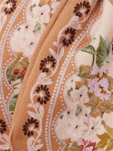 ZIMMERMANN Wylie Tie Detailed Printed Bikini NET A PORTER