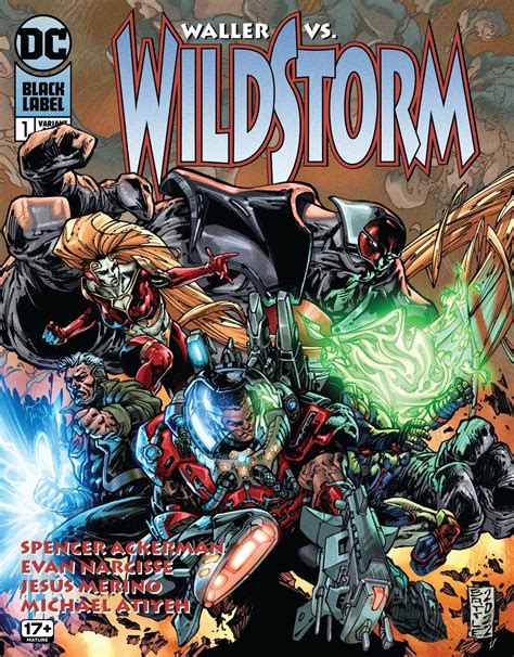 Waller Vs Wildstorm Page Preview And Covers Released By Dc