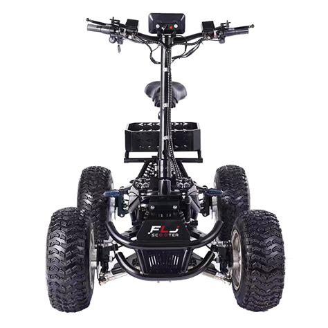 Four Engines 10000W Four-wheel drive Off Road Fat Tire ATV Electric Sc