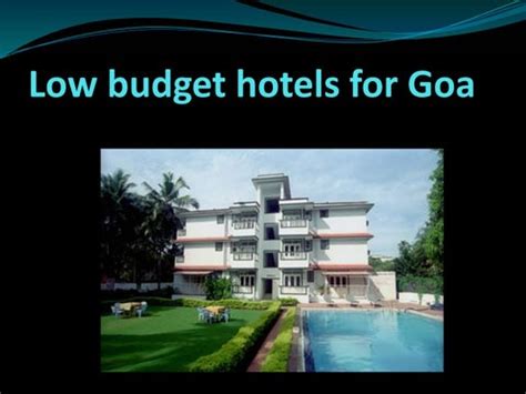 Low budget hotels for goa by Trickpick - Issuu