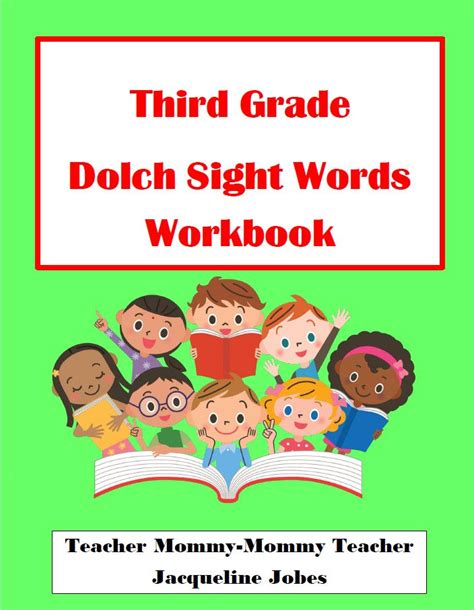 Third Grade Dolch Sight Words Workbook Teacher Mommy Mommy