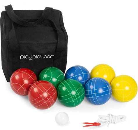 Bocce Ball Set 84mm90mm100mm With 8 Premium Bocce Balls Pallino