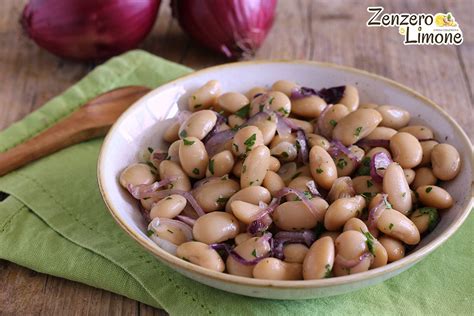 Insalata Di Fagioli Bianchi Di Spagna Ricetta Sciu Sciu Zenzero E