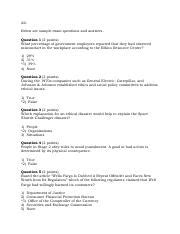 Mgmt Sample Exam Questions Pdf Allbelow Are Sample Exam Questions